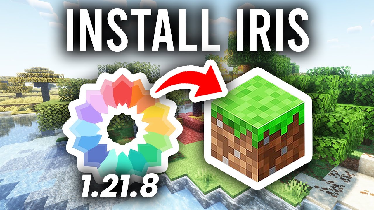 How To Install Iris Shaders In Minecraft 1.21.8 - Step By Step