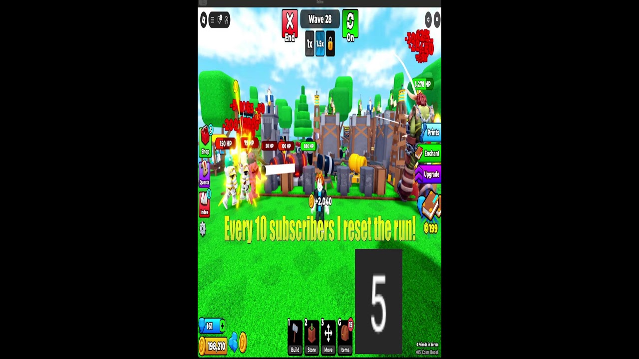 🔴 LIVE Defend your Castle!👑 on Roblox! 🔴