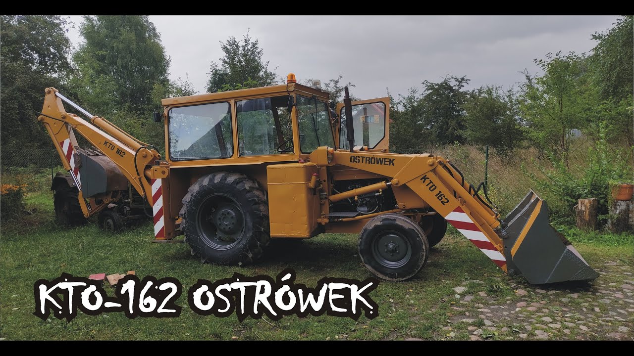 OSTR&Oacute;WEK KTO -162 Nasza Polska koparko-ładowarka