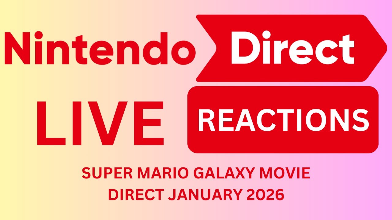Super Mario Galaxy Movie January Direct
