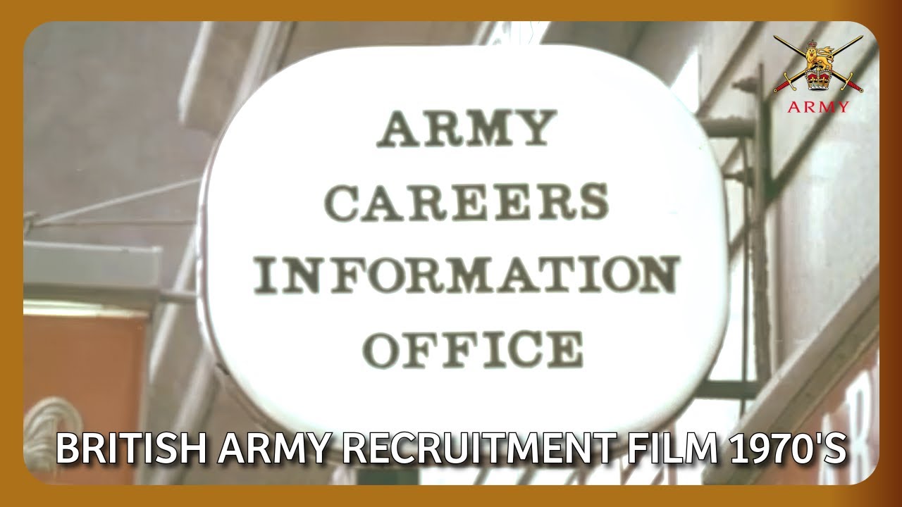 British Army Recruitment Film 1970's | Outdoor and Practical Crafts
