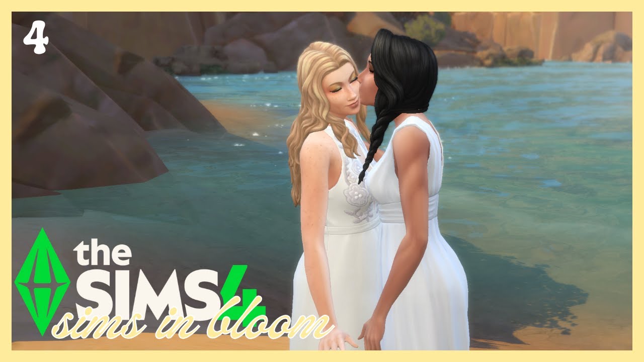 getting married and having another baby | Sims in Bloom ep 4 💛 🤍 °❀⋆.ೃ࿔*:･