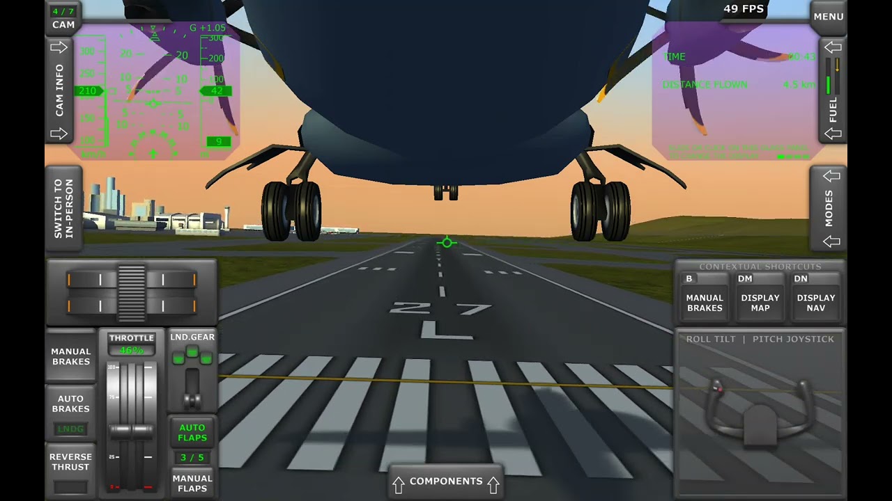 Rate the landing 