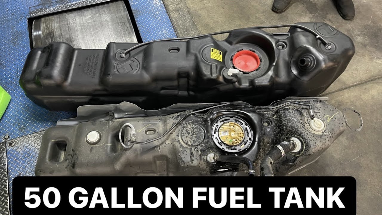 TITAN 50 GALLON FUEL TANK IN THE 2021 RAM 3500