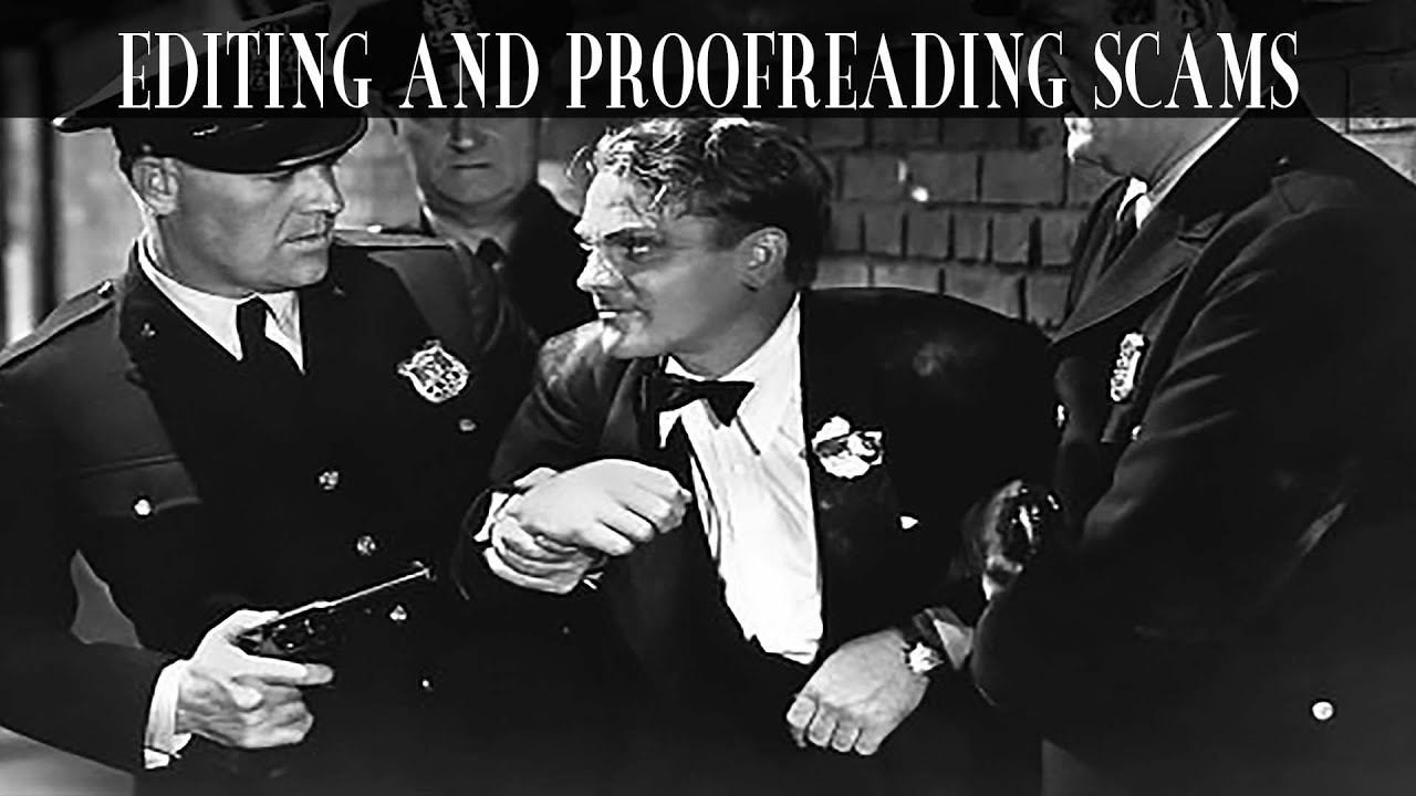 EDITING SCAMS AND HOW TO AVOID THEM