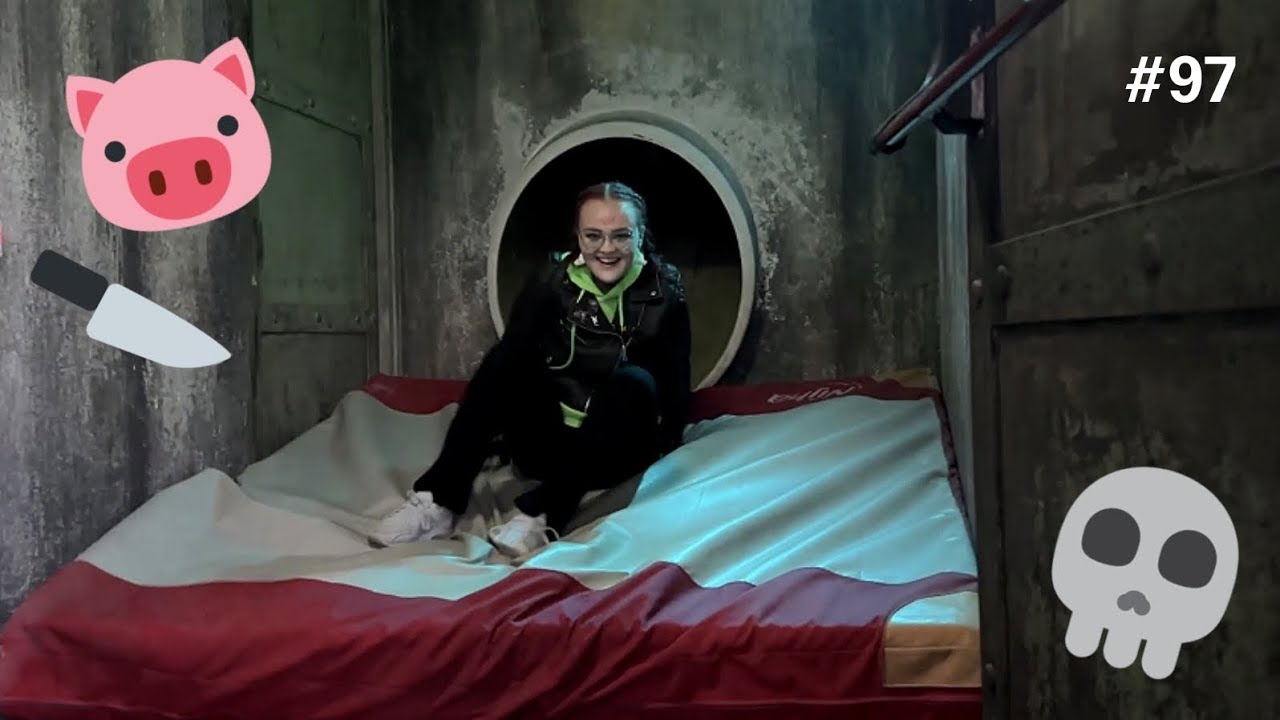 GESLACHT WORDEN IN SLAUGHTERHOUSE @ WALIBI FRIGHT NIGHTS 🐷🩸 - Dagboek van een Spoonie #97 | VLOG