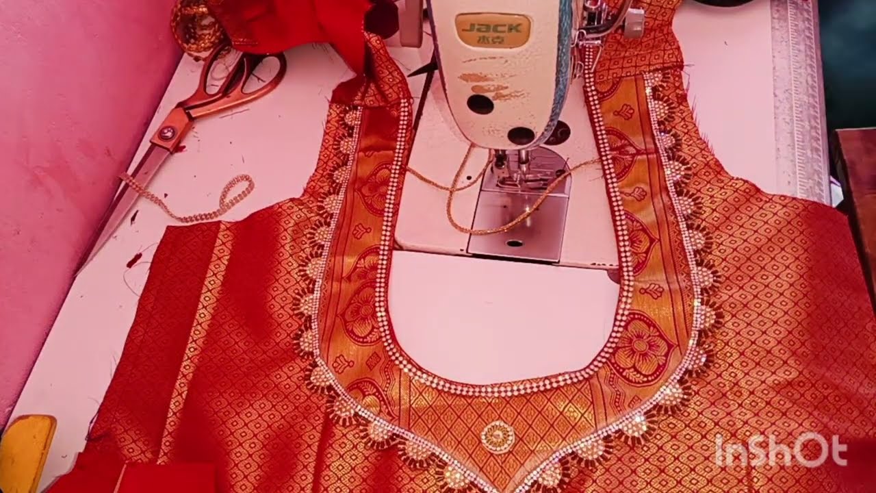 நியூ ஸ்டோன்  டிசைன் ப்ளௌஸ் ✂️💐🪡🧶#ndstailor #blousedesigns #tailoring