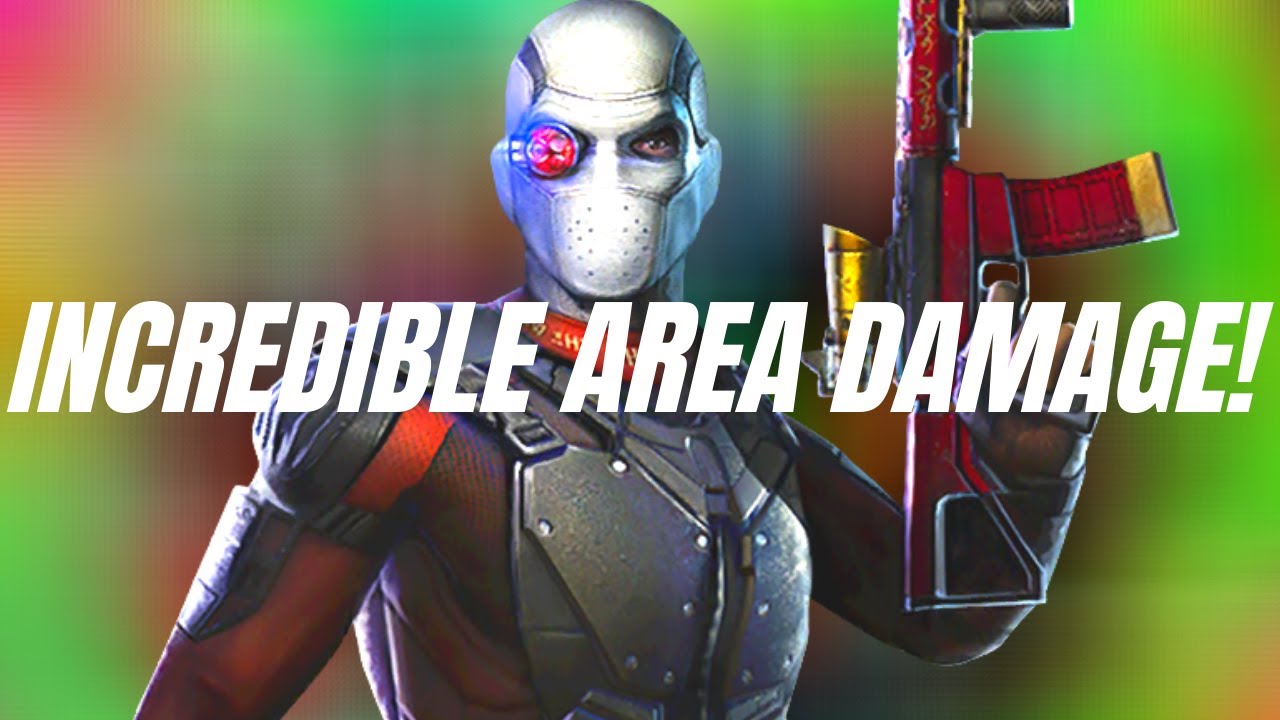 Why is Suicide Squad Deadshot SO GOOD? Injustice Gods Among Us 3.2! iOS/Android!