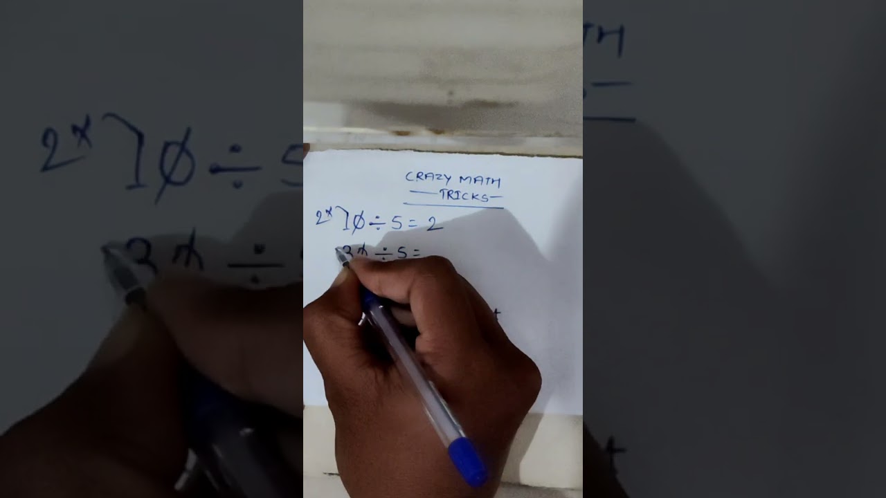 crazy maths Tricks 