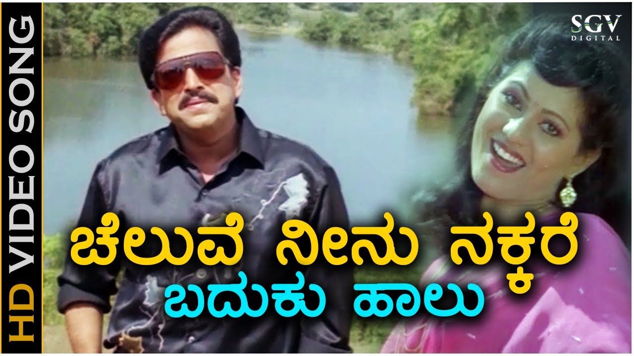 Cheluve Neenu Nakkare - HD Video Song - Neenu Nakkare Haalu Sakkare - Vishnuvardhan - Anjali