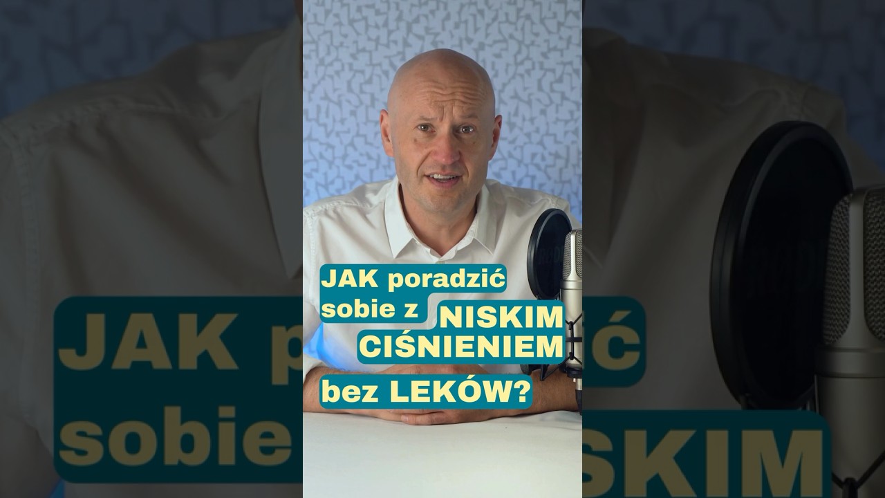 PROSTE sposoby  na niskie CIŚNIENIE