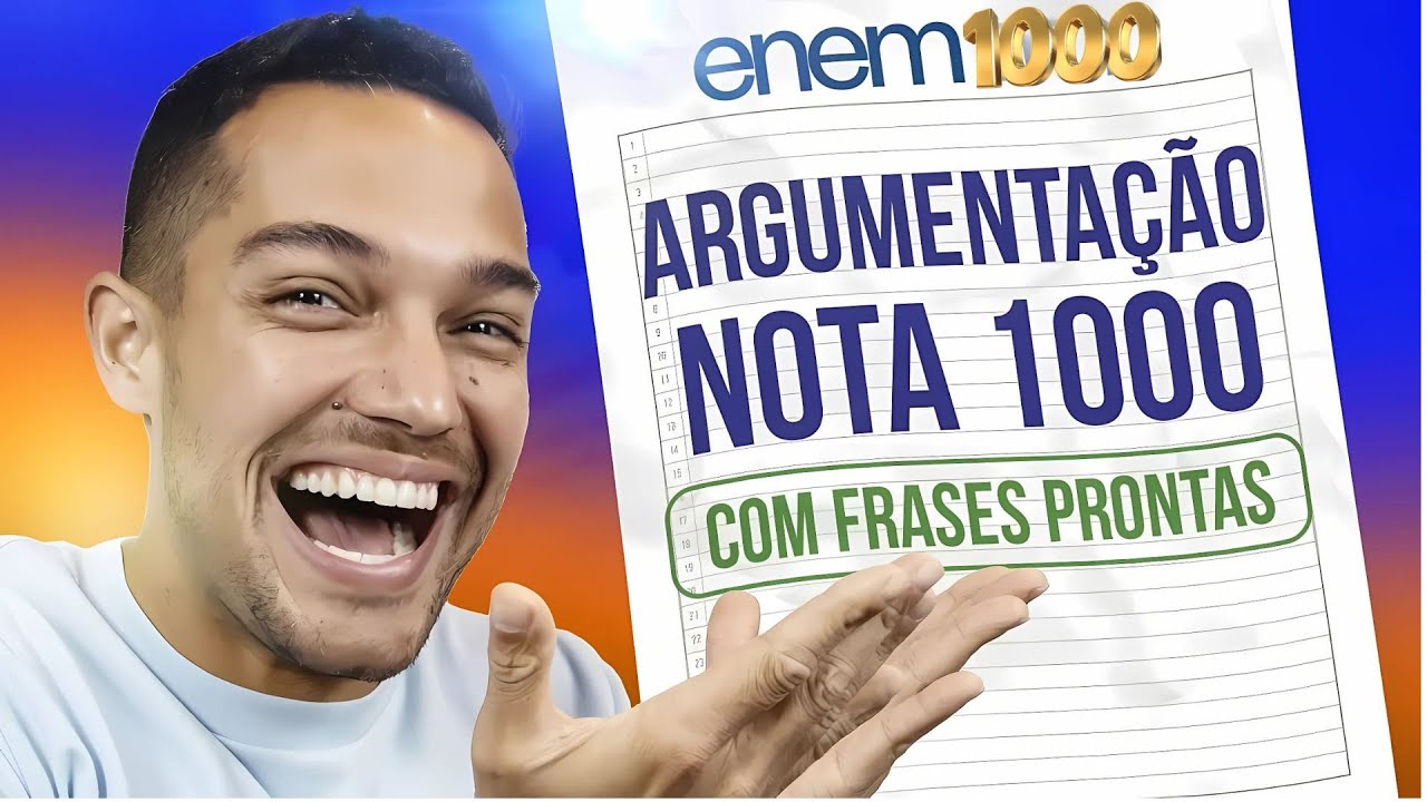Como ARGUMENTAR bem na REDAÇÃO do ENEM (método atualizado)