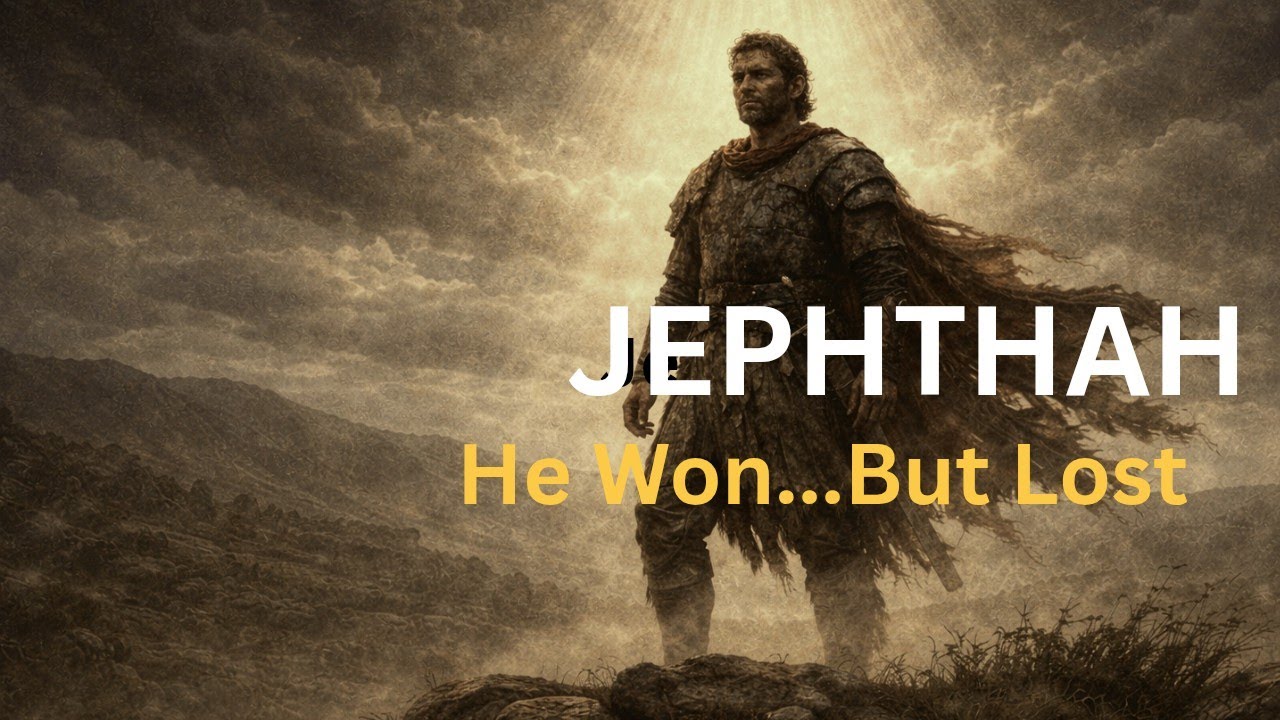 Jephthah Explained : Why you should be careful about what you say to God and to man