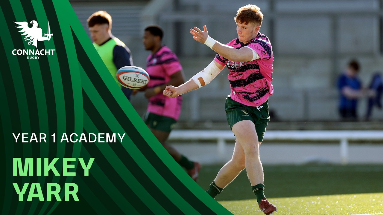 Mikey Yarr | Two years with the Irish U20s, Step up in detail, Hooked on fishing