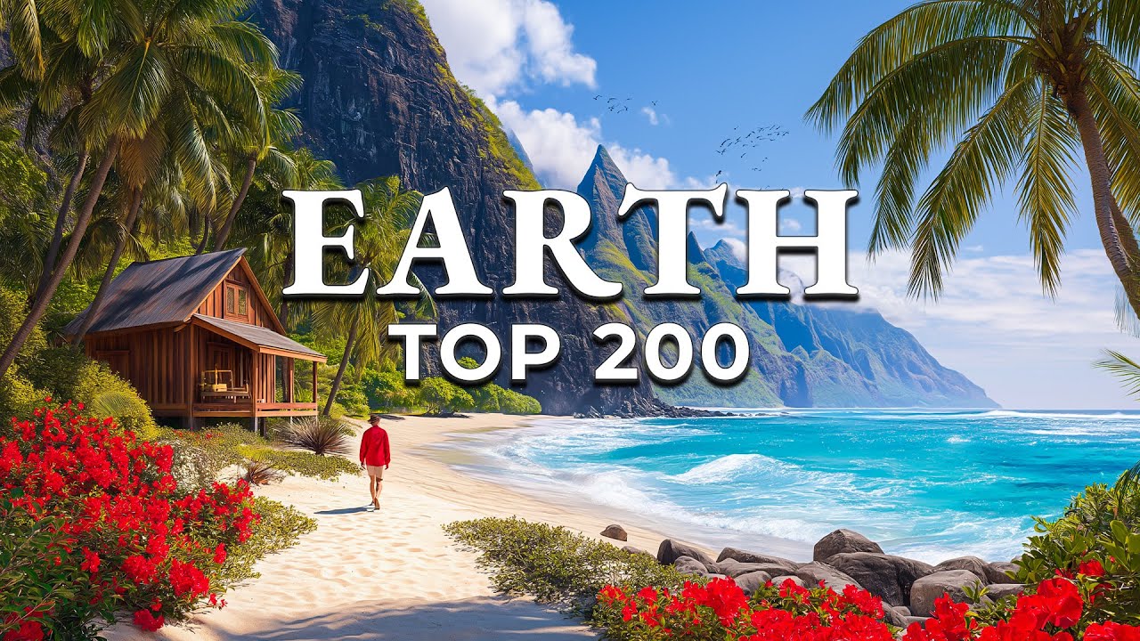 Top 200 Most Beautiful Places in the World (4K)