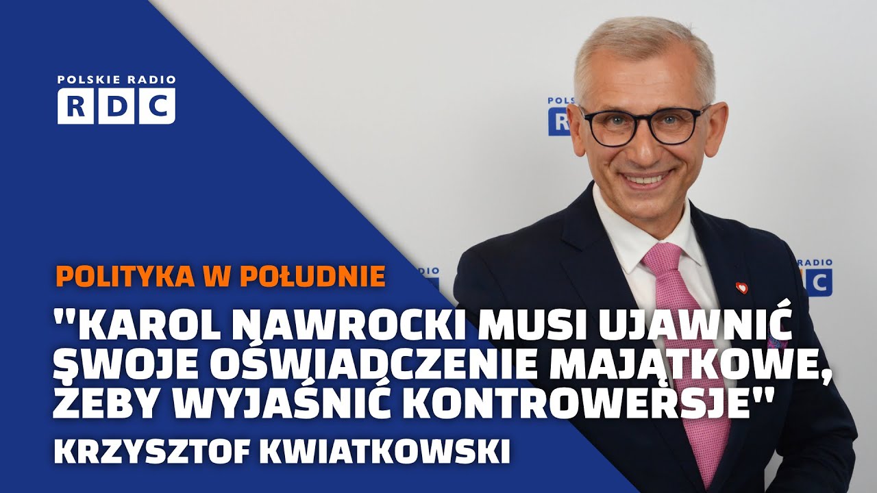 Krzysztof Kwiatkowski, senator KO | #Polityka w południe #KO