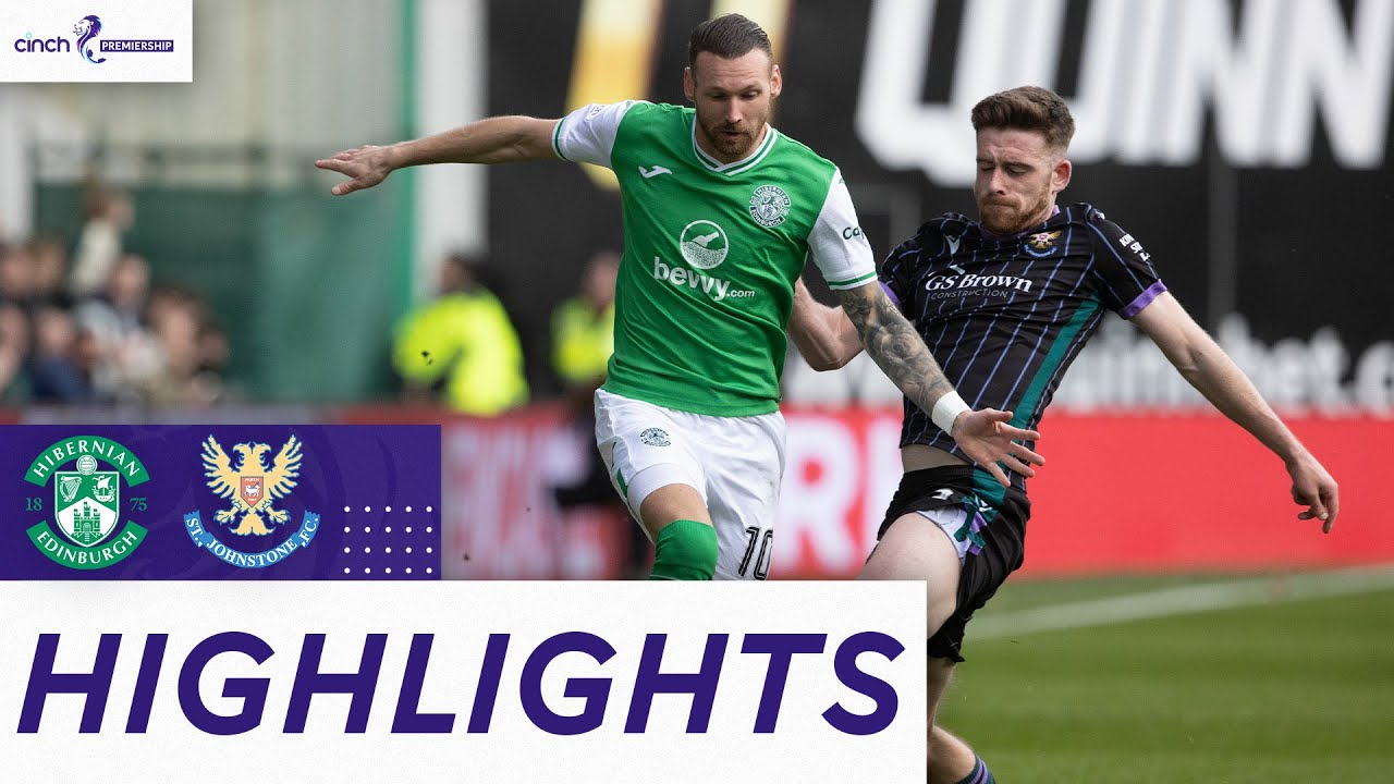 Hibernian 1-2 St Johnstone | Sidibeh And Gallacher Seal Saints Away Victory | cinch Premiership
