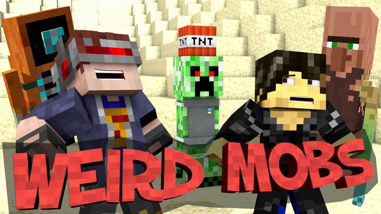 Weird Mobs Mod : Minecraft Mod Showcase