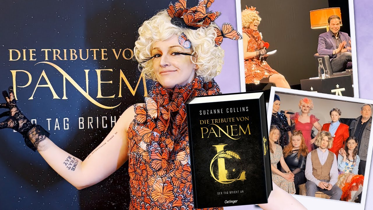 Ich habe die DEUTSCHLANDPREMIERE von TRIBUTE VON PANEM L moderiert 😱🏹