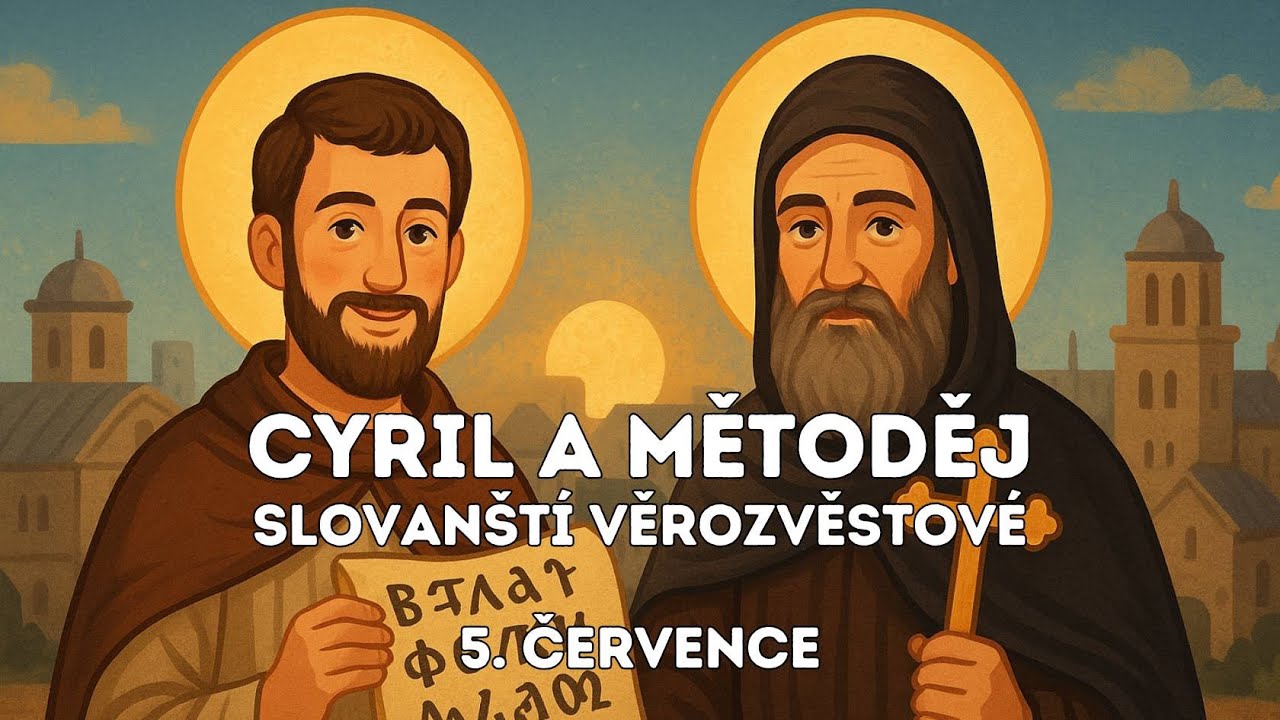 Příběh svatého Cyrila a Metoděje | Dva bratři ze Soluně, kteří položili základy slovanského písma