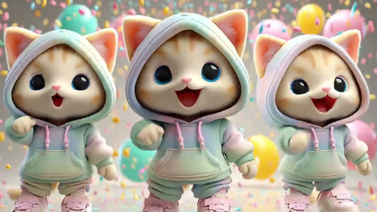 🐱 고양이 숫자 냐옹 차차송 | 1부터 10까지 배우는 귀여운 숫자 동요