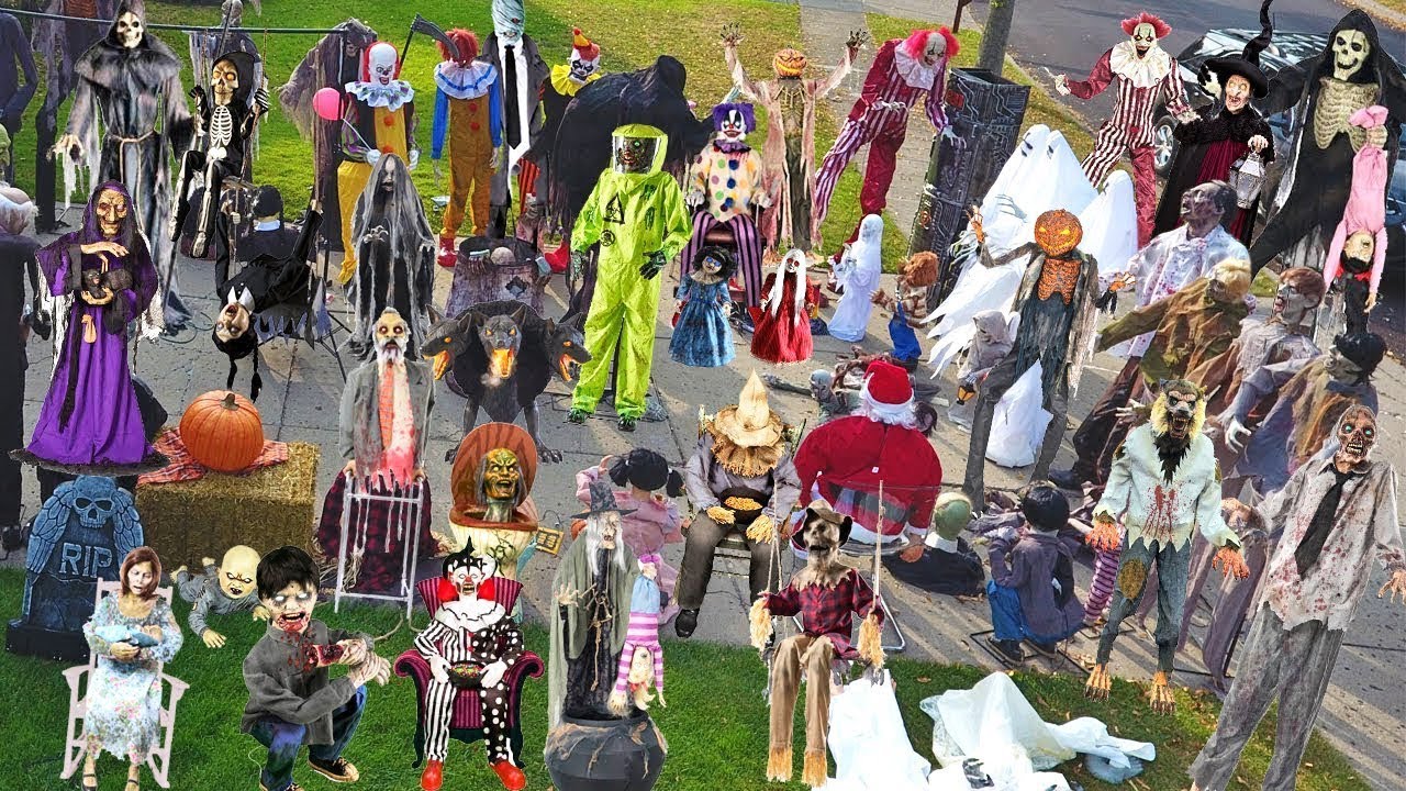 🎃 Huge 82 Halloween Animatronic Collection 🎃 DavidsTV