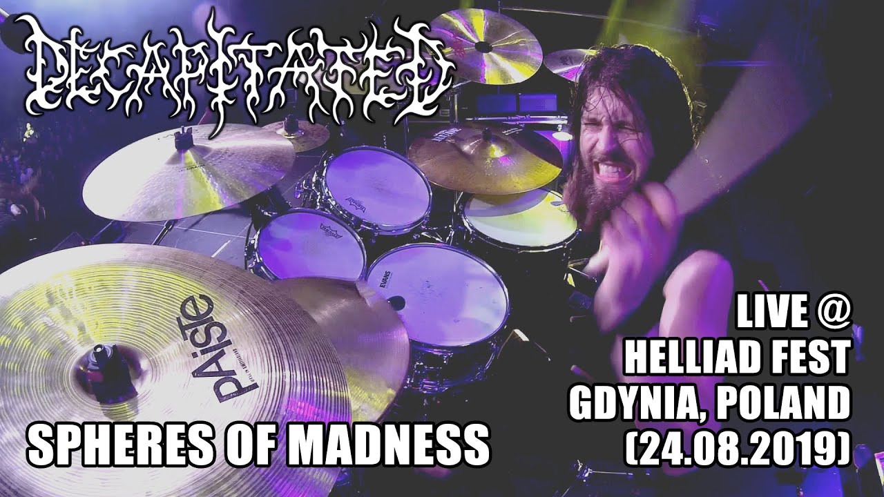 Eugene Ryabchenko - Decapitated - Spheres of Madness (drum cam)