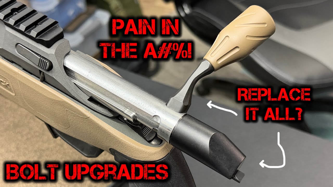 Ruger American Gen 2 Bolt Upgrades | Cocking Piece, Firing Pin, Bolt Handle, & Bolt Shroud