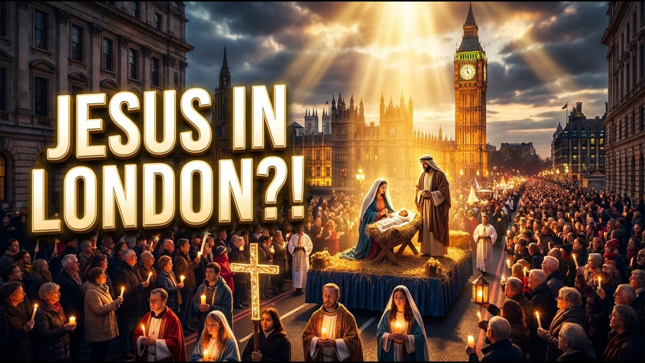 London Christmas Jesus Parade 🎄 Ancient Biblical Procession | Live Nativity