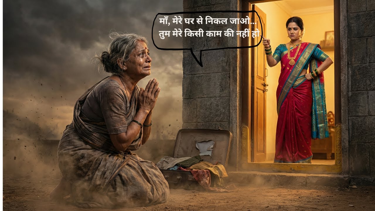 बेटी ने बूढ़ी माँ को घर से बाहर फेंक दिया…..फिर किस्मत ने क्या खेल खेला 💪| She Threw Her Mother Out💔