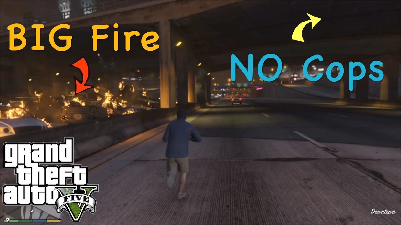 GTA 5 | NO COPS Chain Explosions
