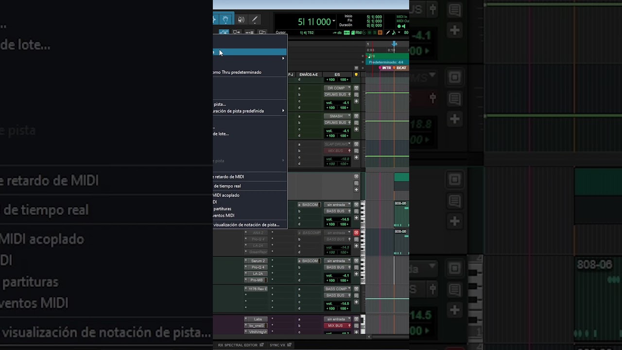 Como mezclar 808 para que se reproduzcan bien  #produccionmusical #808 #trap #productormusical