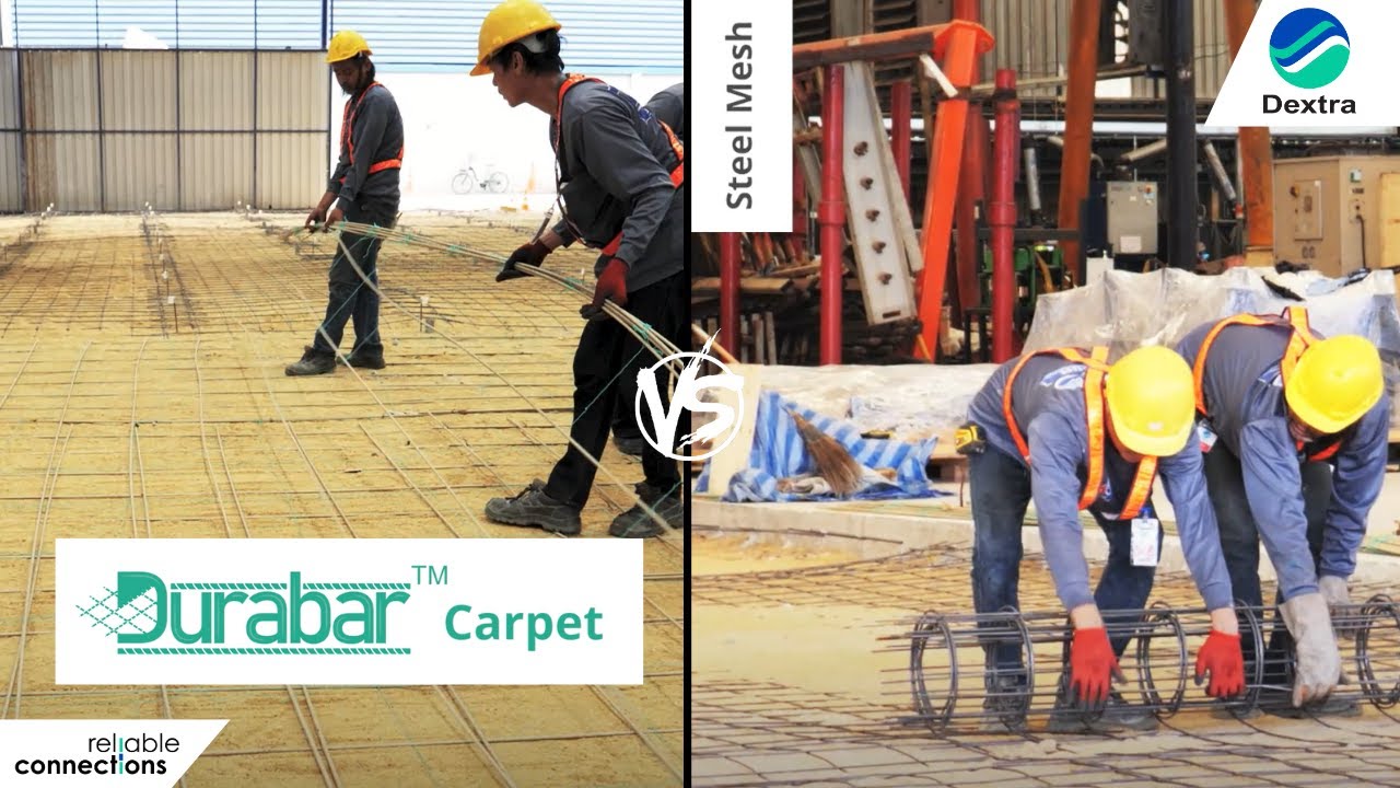 Dextra Durabar Carpet vs. Steel Mesh