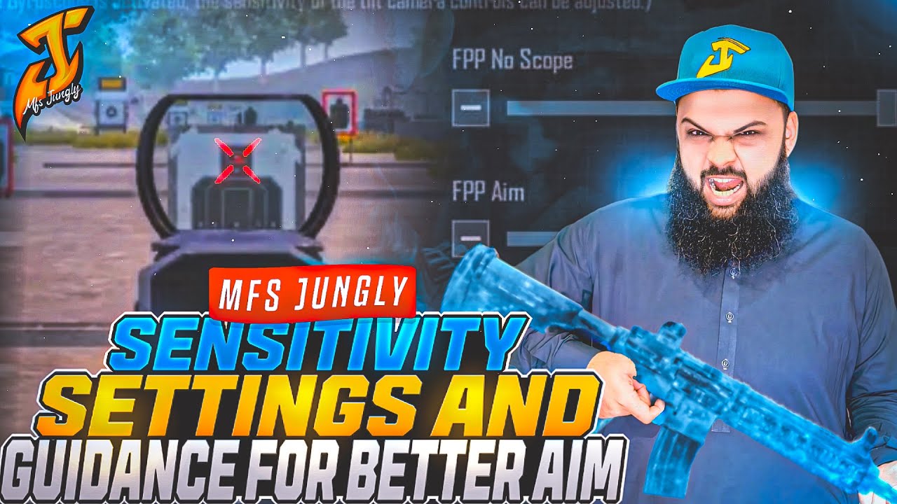 🎯Sensitivity settings and Aim guidance Master your own Sensi Mfs Jungly talks 📢 #mfsjungly #pubgm