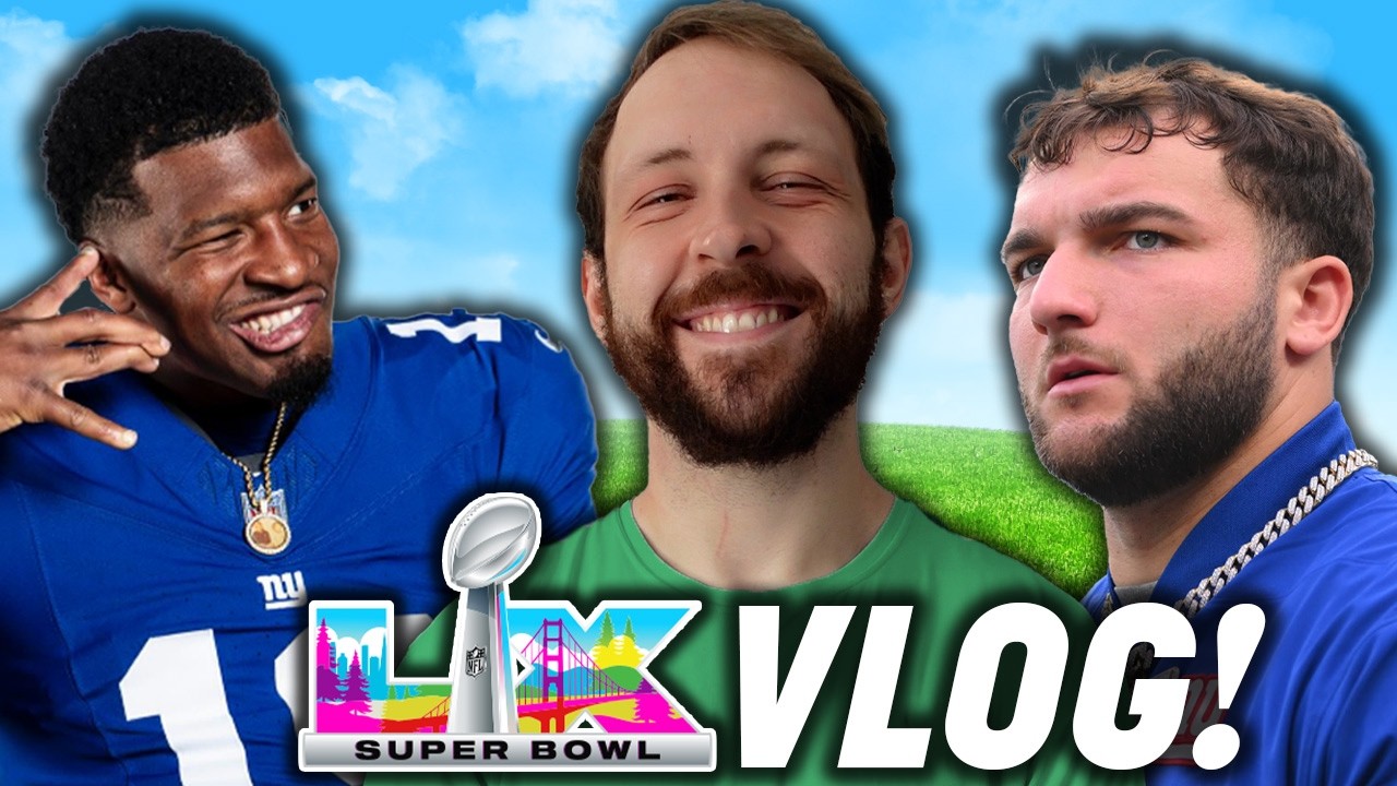 I Partied With Cam Skattebo and Jameis Winston?? Super Bowl Week Vlog