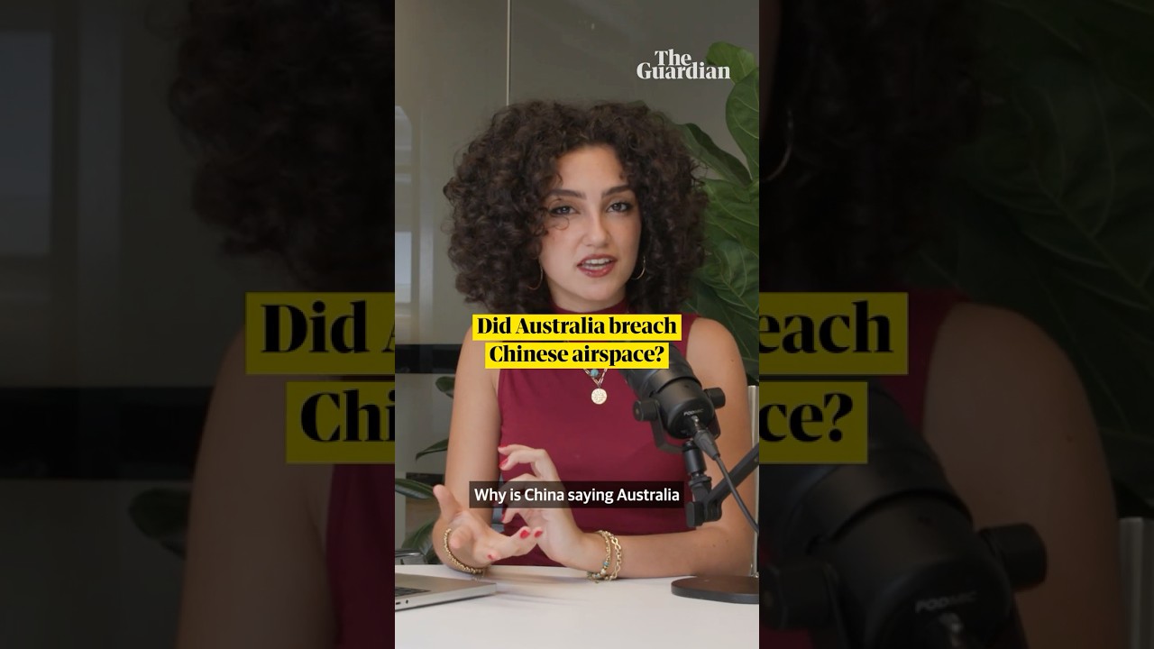 Did Australia breach Chinese airspace?