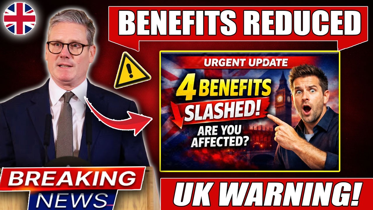 URGENT DWP ALERT | 4 UK Benefits Cut in 2026 | Are You on the List?
