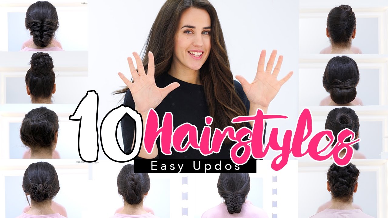 10 EASY HAIRSTYLES FOR A SPECIAL OCCASION