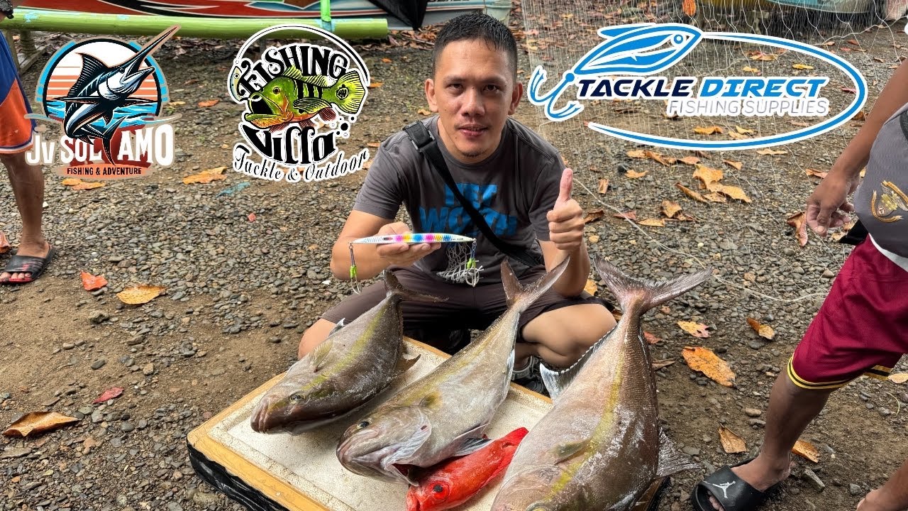AMBERJACK 3pcs & Glasseye snapper (9.9kg total) | March 16, 2025 | #SHOUTOUT
