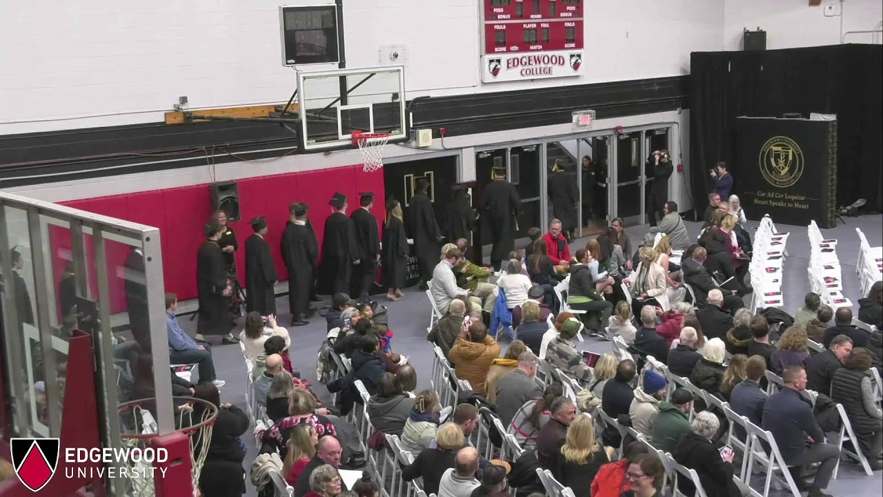 Edgewood University December 13, 2025, 12pm Commencement - Undergraduate Division Ceremony