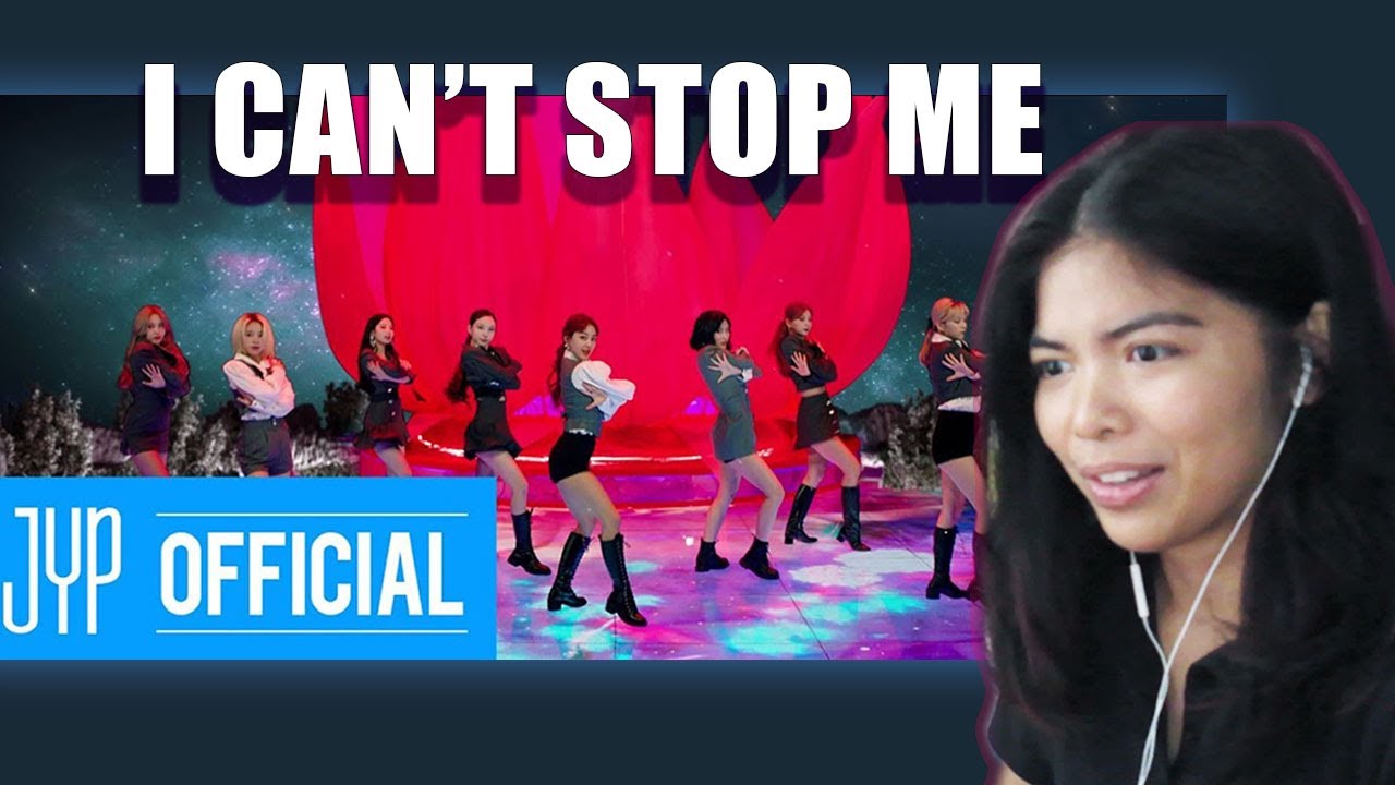 a baby ONCE reacts to TWICE "I CAN'T STOP ME" M/V