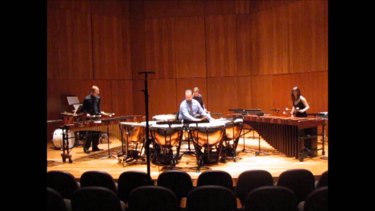 Moonlight Sonata Third movement for percussion quartet