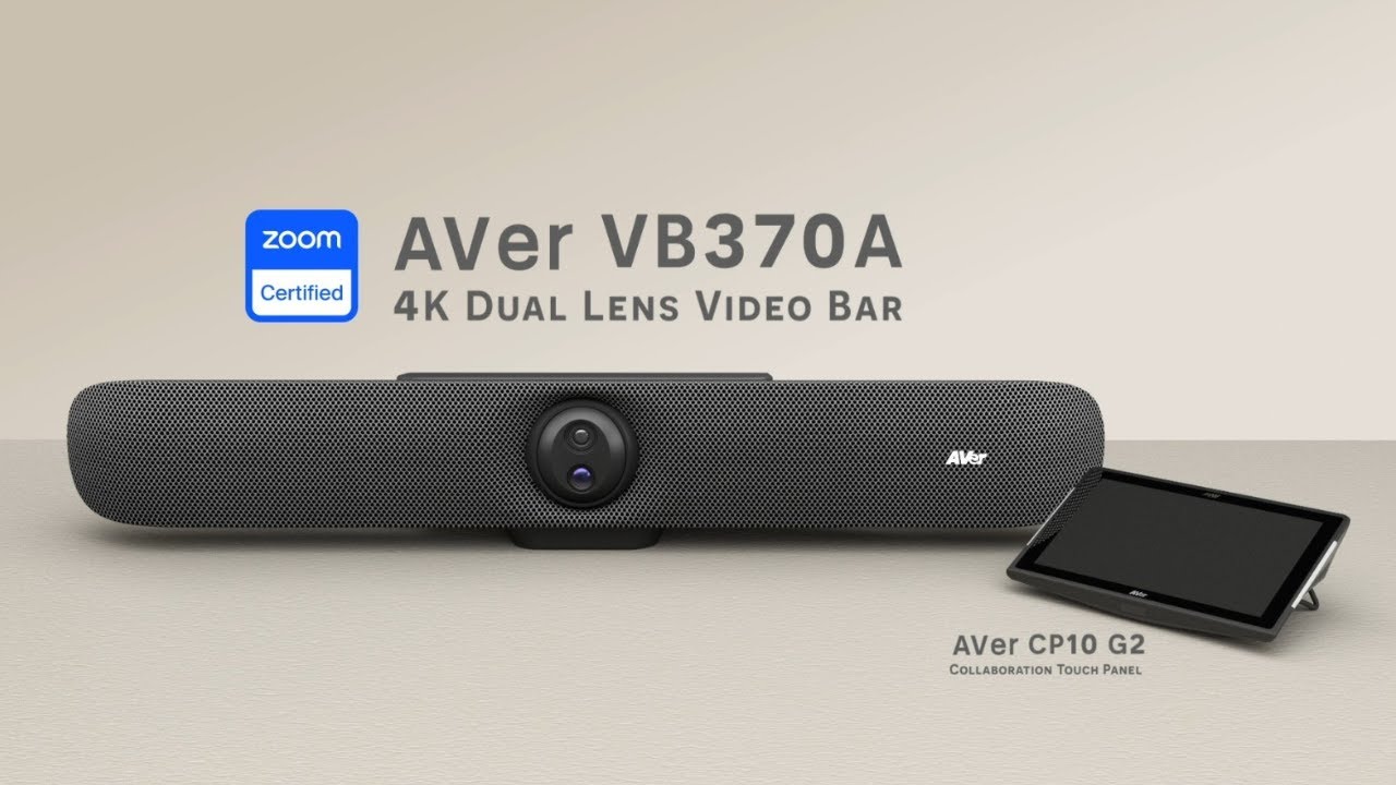 AVer VB370A 4K Dual Lens Video Bar Intro Video
