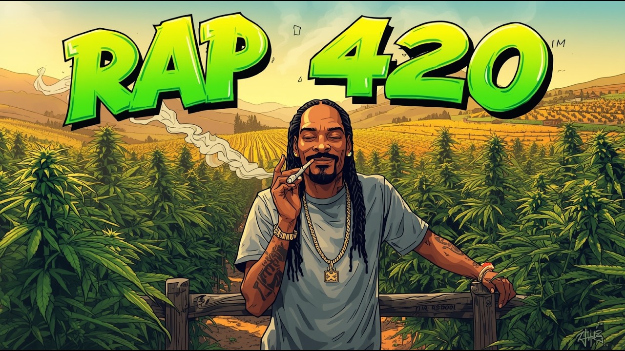 🎧Lost in the Purple Night — 420 Chill Rap & Bluesy Hip-Hop🌆🎧