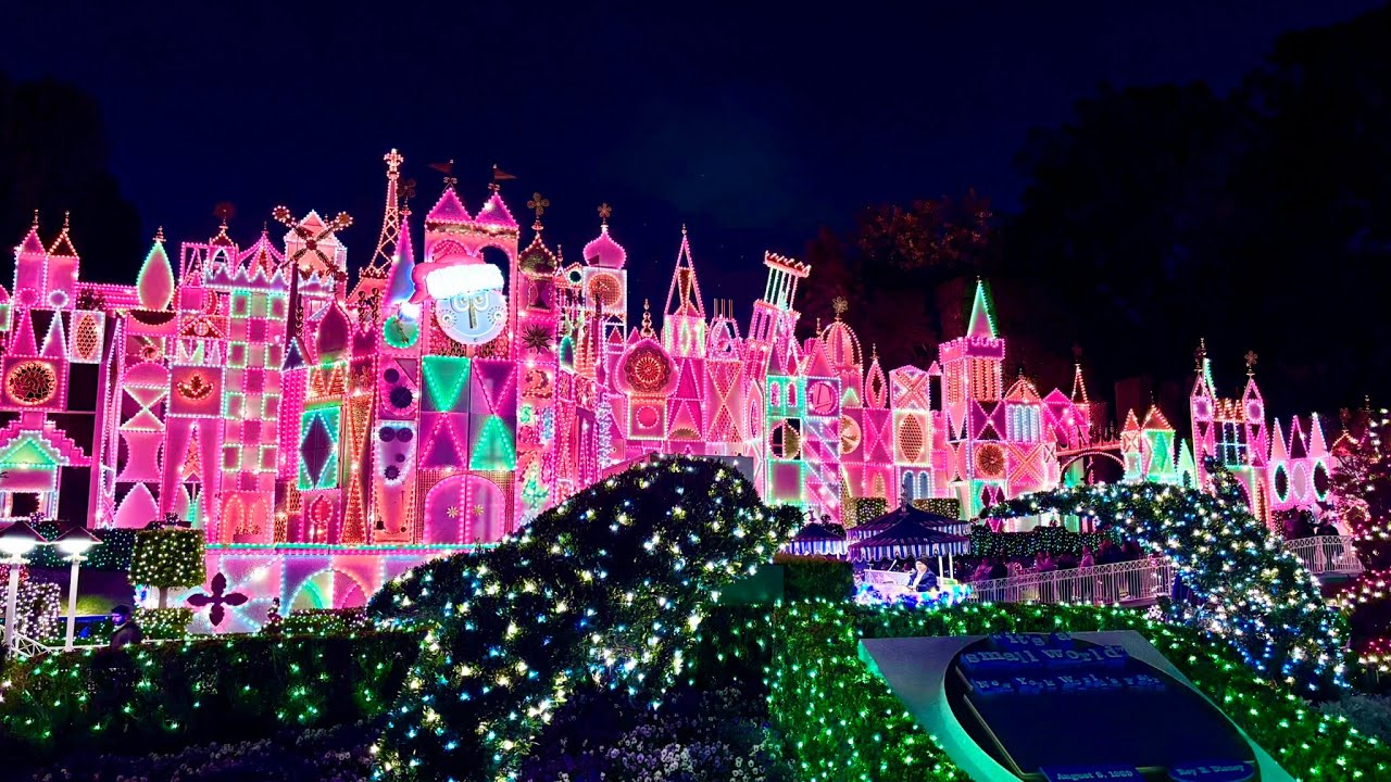 My First Holiday Trip at Disneyland. Full Parade, Ride, and Shows