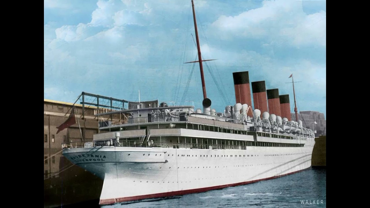 RMS mauretania whistles