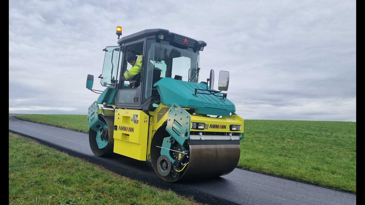 Ammann ARP 75 Tandem Roller tested in multiple applications