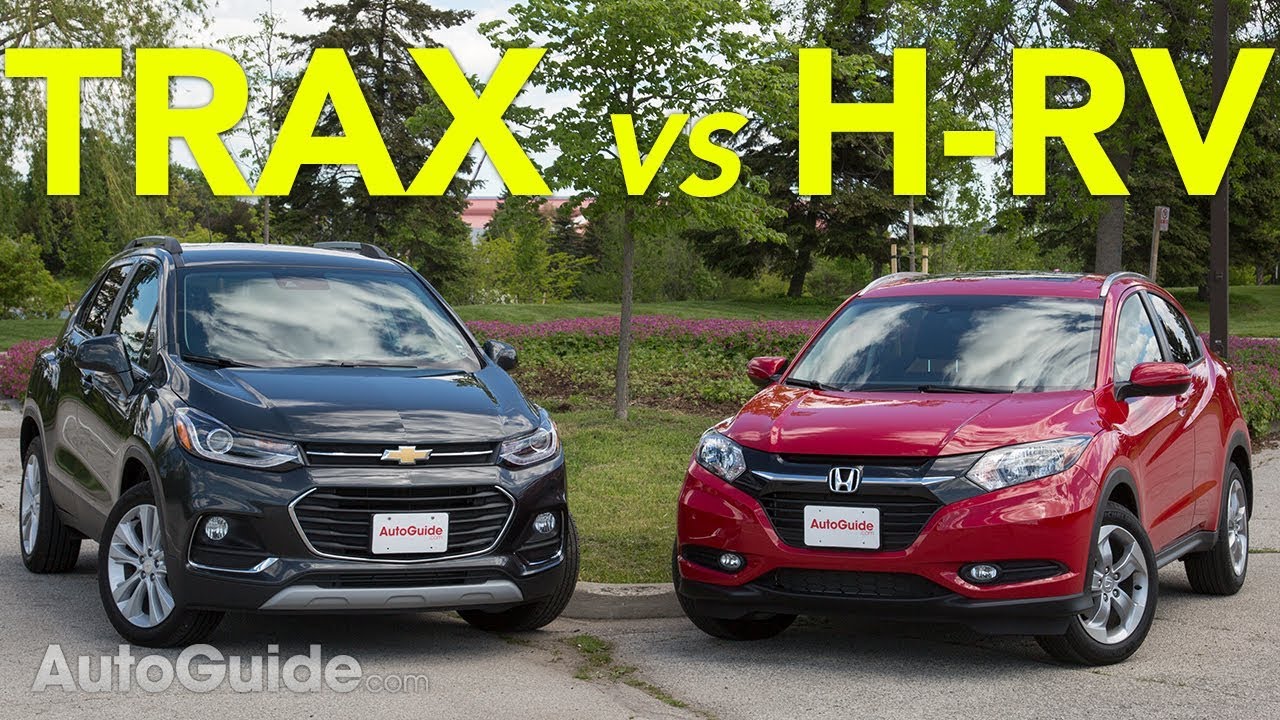 Chevrolet Trax 2017 года против Honda HR-V 2017 года