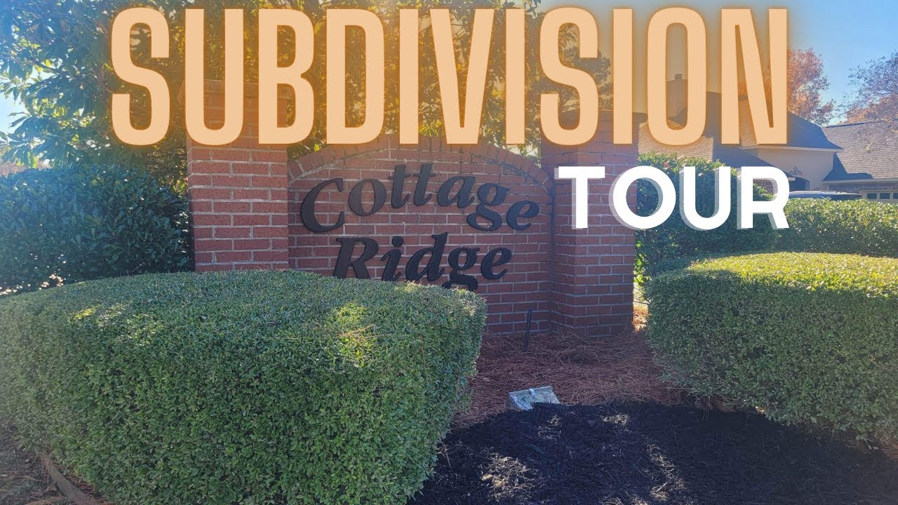 Subdivision Tour of Cottage Ridge  - Best Places To Live In Shreveport