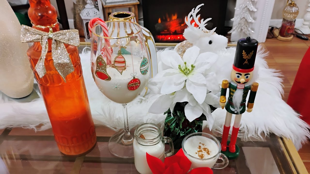 Como hacer Coquito/ Receta Facil/ Deliciosa.✨🥳💌 Decoración Navideña ❤️